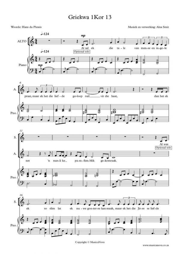 Griekwa Psalm 1 Kor 13